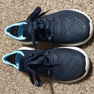 Crocs Womens LiteRide Pacer Blue Shoes Sneakers size W6
